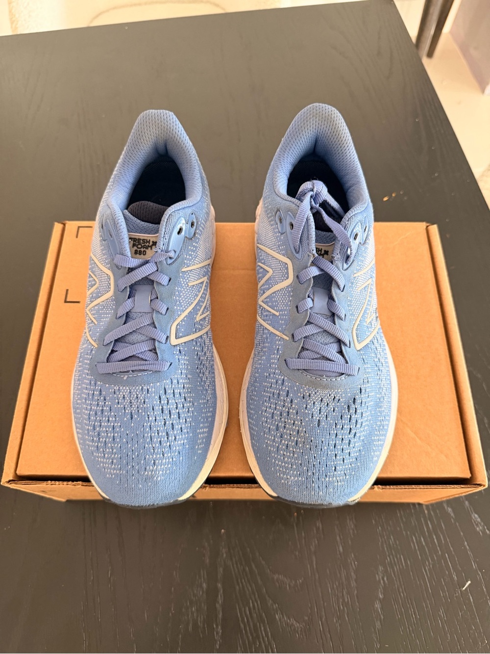 New Balance Women's Light Blue Athletic Running Sneakers